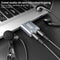 AdroitGoods Externe USB (3D) Geluidskaart Adapter - Sound Card - Usb 5.1 - Space Grey