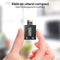 AdroitGoods Externe USB (3D) Geluidskaart Adapter - Sound Card - Usb 5.1 - Zwart