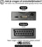 AdroitGoods HDMI naar SCART Converter Adapter - Met Voedingskabel - Omvormer - 1080P Full HD