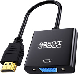 AdroitGoods HDMI naar VGA-adapter - 1080P actieve HDTV - Male naar Female