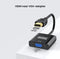 AdroitGoods HDMI naar VGA-adapter - 1080P actieve HDTV - Male naar Female