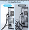 AdroitGoods Herbruikbare Kabel Organiser - Klittenband Kabelbinders - Rol van 10 meter - Zwart
