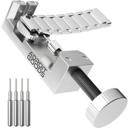 AdroitGoods Horlogeband Inkorter - Staal - Horloge Gereedschap - Horloge Pin Verwijderaar - Inclusief 4 Pinnen