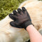AdroitGoods Huisdierhaar Verwijderaar Handschoen - Voor Katten en Honden - Blauw