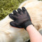 AdroitGoods Huisdierhaar Verwijderaar Handschoen - Voor Katten en Honden - Rood