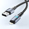 AdroitGoods iPhone oplader kabel 1 meter geschikt voor Apple iPhone - 2.4A Snellaadkabel - Lightning usb kabel