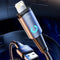 AdroitGoods iPhone oplader kabel 2 meter geschikt voor Apple iPhone - 2.4A Snellaadkabel - Lightning usb kabel