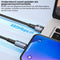 AdroitGoods iPhone oplader kabel 2 meter geschikt voor Apple iPhone - 2.4A Snellaadkabel - Lightning usb kabel