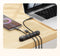 AdroitGoods Kabel Organiser Zwart - Voor 5 Kabels - Kabel Clips - Zelfklevend - Kabelhouder - Kabel Management