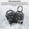 AdroitGoods Militaire Panzer hoes Geschikt Voor Apple AirTag - Airtag Sleutelhanger - Houder - Hanger - Case - Zwart