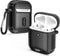 AdroitGoods Military Armor Case Geschikt Voor Apple AirPods 1+2 - Cover - Hoesje - Bescherming - Zwart