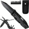AdroitGoods Multitool Survival Zakmes - Nova X49 - 14 In 1 - Survival mes - Jachtmes - Camping - Kamperen