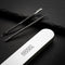AdroitGoods Nagelriem Bokkenpoot Set - 2 Delig - Zwart - Met Opbergdoos - Cuticle Pusher - Nagelriem Duwer - RVS