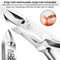 AdroitGoods Nagelriem Knipper - Silver - Cuticle Remover - Nageltang - RVS