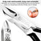 AdroitGoods Nagelriem Knipper - Zwart - Cuticle Remover - Nageltang - RVS