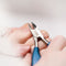 AdroitGoods Nageltang voor harde teennagels - Blauw - Nagelknipper - Voor Ingegroeide Teennagel - kalknagels - Nagelschaar