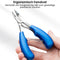 AdroitGoods Nageltang voor harde teennagels - Blauw - Nagelknipper - Voor Ingegroeide Teennagel - kalknagels - Nagelschaar