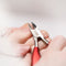 AdroitGoods Nageltang voor harde teennagels - Rood - Nagelknipper - Voor Ingegroeide Teennagel - kalknagels - Nagelschaar