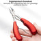 AdroitGoods Nageltang voor harde teennagels - Rood - Nagelknipper - Voor Ingegroeide Teennagel - kalknagels - Nagelschaar