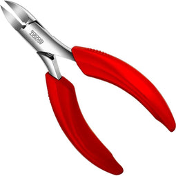 AdroitGoods Nageltang Voor Teennagels - Rood - Nagelknipper Voor Ingegroeide Nagels
