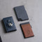 AdroitGoods Pasjeshouder 7 Pasjes Portemonnee - Creditcardhouder Met RFID Technologie - Leder - Donkerbruin