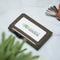 AdroitGoods Pasjeshouder 7 Pasjes Portemonnee - Creditcardhouder Met RFID Technologie - Suède-Leder - Groen