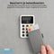 AdroitGoods Pasjeshouder 7 Pasjes Portemonnee - Creditcardhouder Met RFID Technologie - Aluminium/Grijs