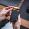 AdroitGoods Pasjeshouder 7 Pasjes Portemonnee - Creditcardhouder Met RFID Technologie - Leder/Blauw