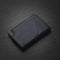 AdroitGoods Pasjeshouder 7 Pasjes Portemonnee - Creditcardhouder Met RFID Technologie - Leder - Blauw