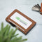 AdroitGoods Pasjeshouder 7 Pasjes Portemonnee - Creditcardhouder Met RFID Technologie - Suède-Leder - Bruin