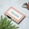 AdroitGoods Pasjeshouder 7 Pasjes Portemonnee - Creditcardhouder Met RFID Technologie - Suède-Leder - Roze
