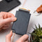 AdroitGoods Pasjeshouder 7 Pasjes Portemonnee - Creditcardhouder Met RFID Technologie - Leder - Blauw