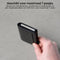 AdroitGoods Pasjeshouder 7 Pasjes Portemonnee - Creditcardhouder Met RFID Technologie - Leder/Zwart