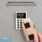 AdroitGoods Pasjeshouder 7 Pasjes Portemonnee - Creditcardhouder Met RFID Technologie - Suède-Leder - Roze