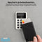 AdroitGoods Pasjeshouder 7 Pasjes Portemonnee - Creditcardhouder Met RFID Technologie - Leder - Zwart