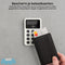 AdroitGoods Pasjeshouder 7 Pasjes Portemonnee - Creditcardhouder Met RFID Technologie - Leder/Zwart