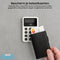 AdroitGoods Pasjeshouder 7 Pasjes Portemonnee - Creditcardhouder Met RFID Technologie - Leder/Zwart
