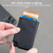 AdroitGoods Pasjeshouder 7 Pasjes Portemonnee - Creditcardhouder Met RFID Technologie - Leder - Zwart