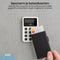 AdroitGoods Pasjeshouder 7 Pasjes Portemonnee - Creditcardhouder Met RFID Technologie - Aluminium/Zwart