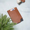 AdroitGoods Pasjeshouder 7 Pasjes Portemonnee - Creditcardhouder Met RFID Technologie - Leder - Bruin