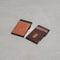 AdroitGoods Pasjeshouder 7 Pasjes Portemonnee - Creditcardhouder Met RFID Technologie - Aluminium/Leder - Bruin