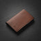 AdroitGoods Pasjeshouder 7 Pasjes Portemonnee - Creditcardhouder Met RFID Technologie - Leder/Bruin