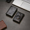 AdroitGoods Pasjeshouder 8 Pasjes Portemonnee - Creditcardhouder Met RFID Technologie - AirTag Leder/Zwart