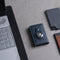 AdroitGoods Pasjeshouder 8 Pasjes Portemonnee - Creditcardhouder Met RFID Technologie - AirTag Leder/Zwart