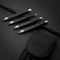 AdroitGoods Pincet Epileer Set - 4 Delig - Met Lederen Hoes