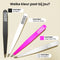 AdroitGoods Pincet Epileer - Slanted - RVS - Professioneel - Roze