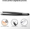AdroitGoods Pincet Epileer - Slanted - RVS - Professioneel - Zwart