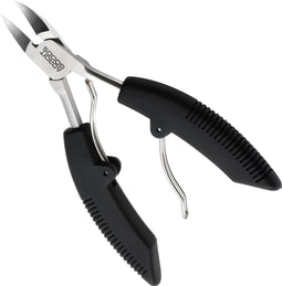 AdroitGoods Professionele RVS Nageltang - Nagelknipper - Voor Ingegroeide Teennagels - Ergonomisch Siliconen Handvat