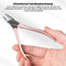 AdroitGoods Professionele Zware Nageltang - Voor Harde Teennagels - Roze - Ingebouwde Veren - Met Opberg Hoes