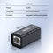 AdroitGoods RJ45 Ethernet Verlengstuk - 10 Gigabit per seconde - Koppelstuk Internetkabel - Netwerkconnector - Adapter voor Koppelingen - Zwart
